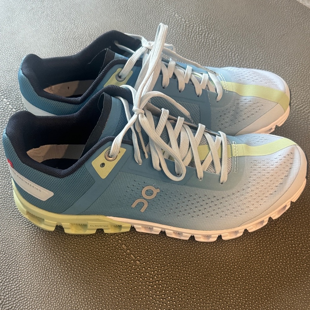 ON Women's Athletic Shoes - Blue and Yellow